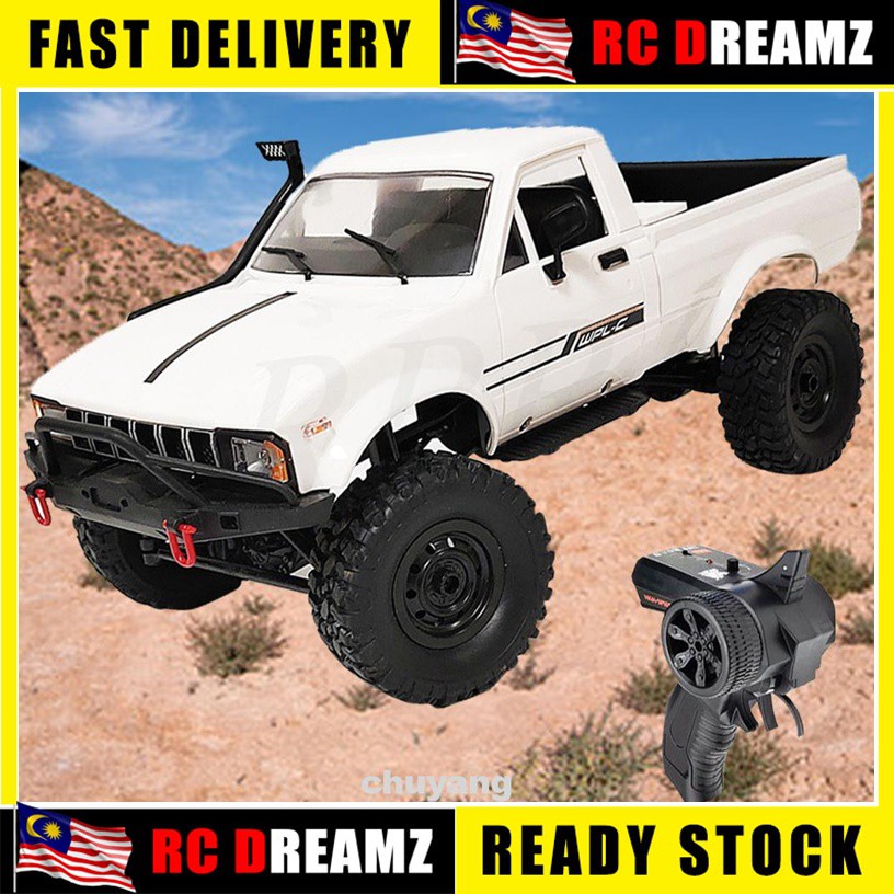 WPL C241 RC Crawler Hilux 1/16 Remote Control RC Car 2.4G C24 Rock