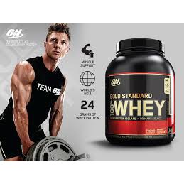 Optimum Nutrition 100% Whey Gold Standard Protein 5lbs Protin Susu Gym ...