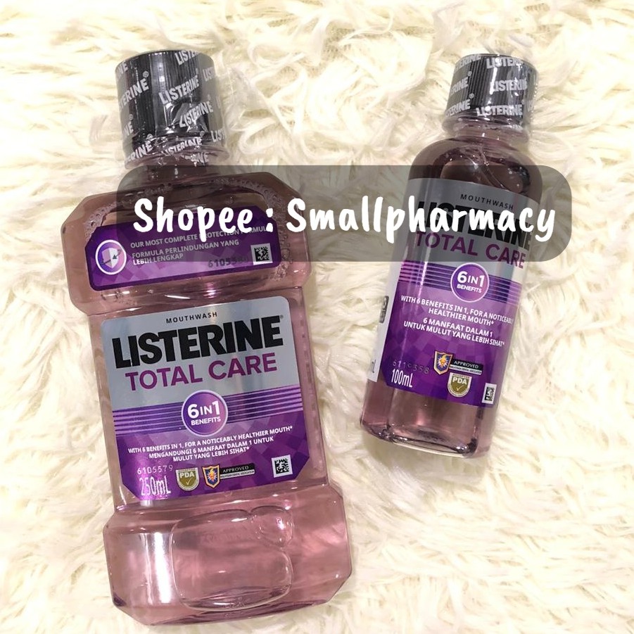 LISTERINE Total Care Mouthwash / Gargle 100ml / 250ml Shopee Malaysia