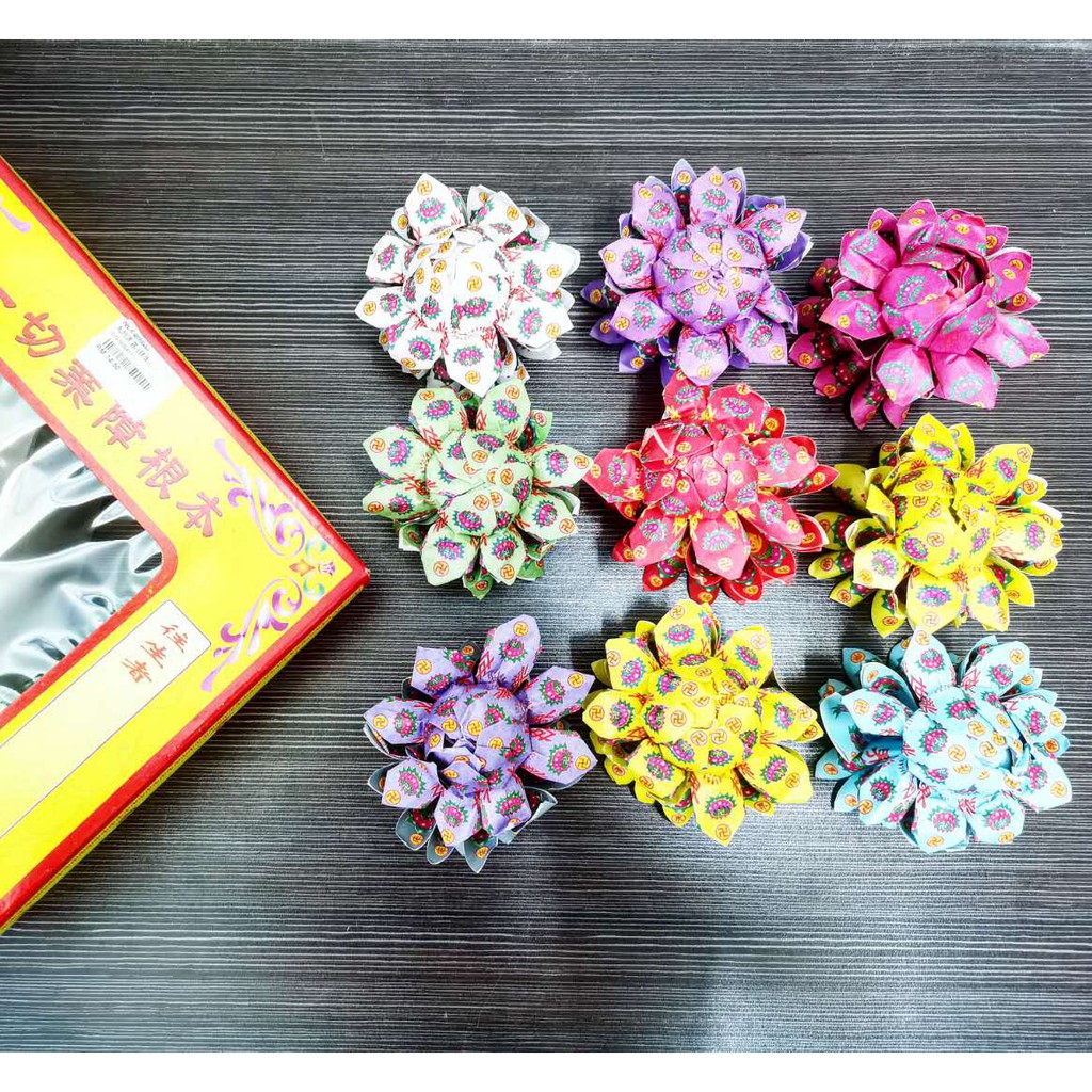 [现货] 九转莲花往生礼盒 九色九转莲花WLX-800044 | Shopee Malaysia
