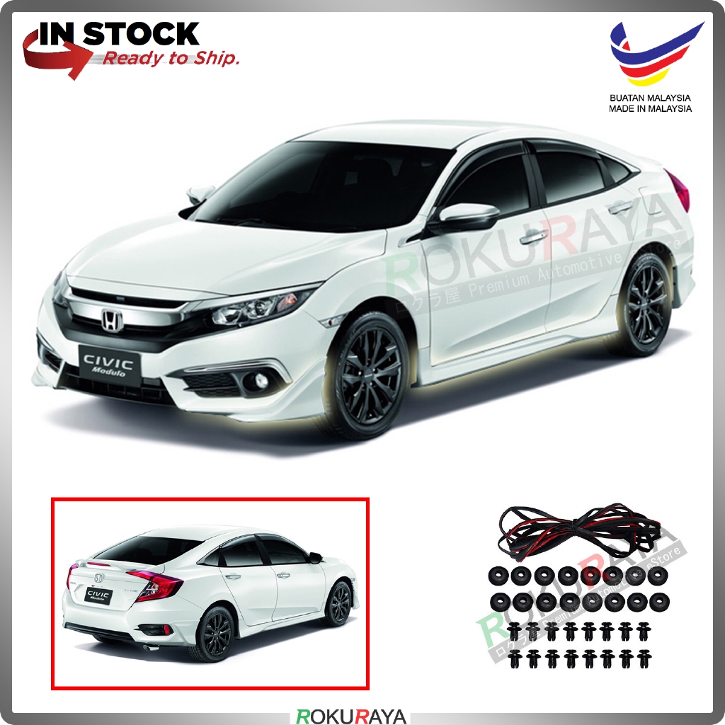 Honda Civic FC (10th Gen) 2016 ABS Plastic Bodykit Front Side Rear