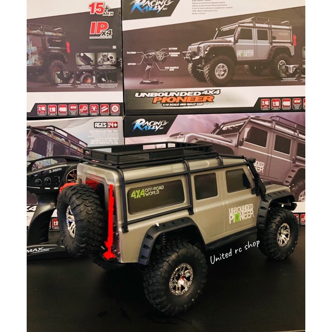 HB toys ZP1001 ZP1002 RTR max tiger 4WD crawler defender 2.4GHz rc remote  control car | Shopee Malaysia