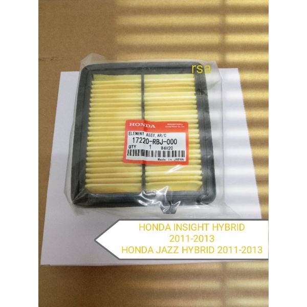 HONDA Air Filter Honda JAZZ Hybrid 20112013 INSIGHT Hybrid 20112013