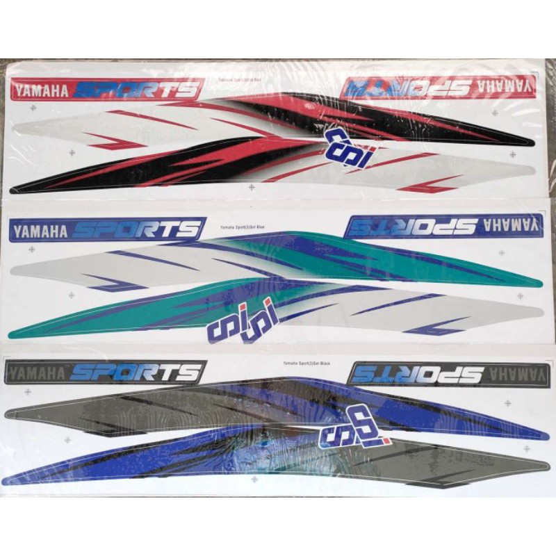 YAMAHA Y100 ( 3 ) BODY STICKER | Shopee Malaysia