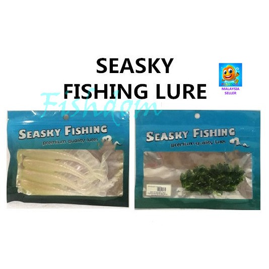 CLEAR STOCK SEASKY FISHING WHITE / GREEN PREMIUM QUALITY FISHING