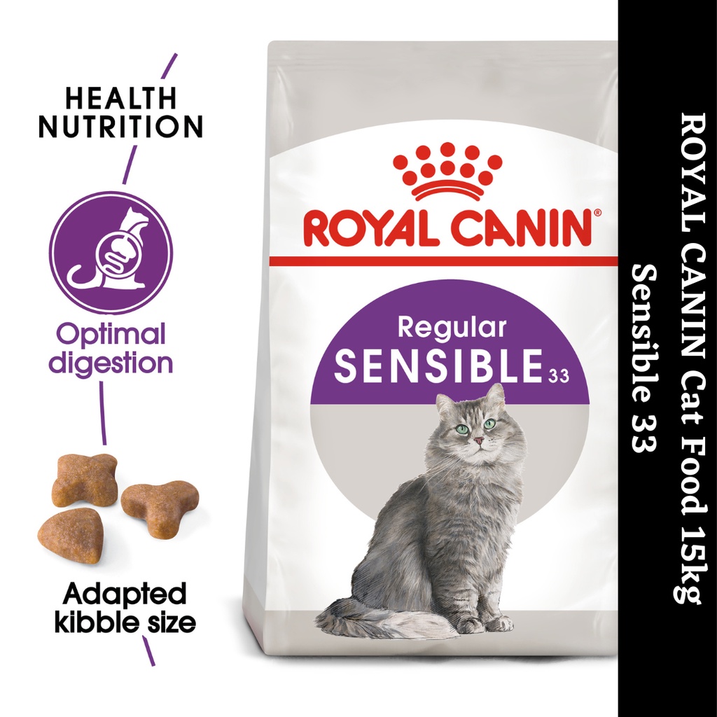 Royal Canin Feline Health Nutrition Sensible Adult Dry Cat Food 15kg (ORIGINAL) Shopee Malaysia