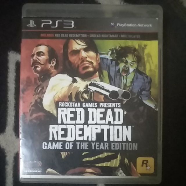 Red dead redemption goty hot sale ps3