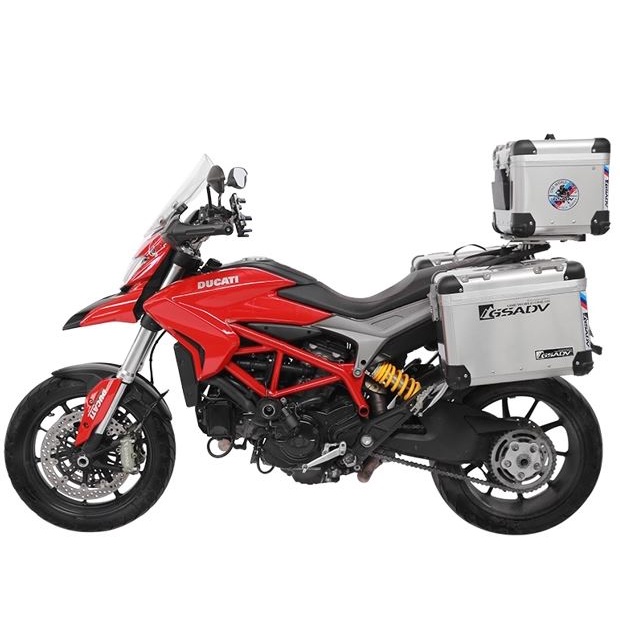 Ducati hypermotard panniers clearance