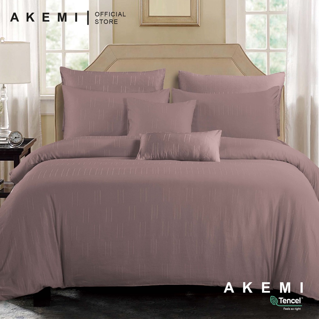 AKEMI TENCEL™ Touch Clarity Cazary 850TC Quilt Cover Set (King/Queen