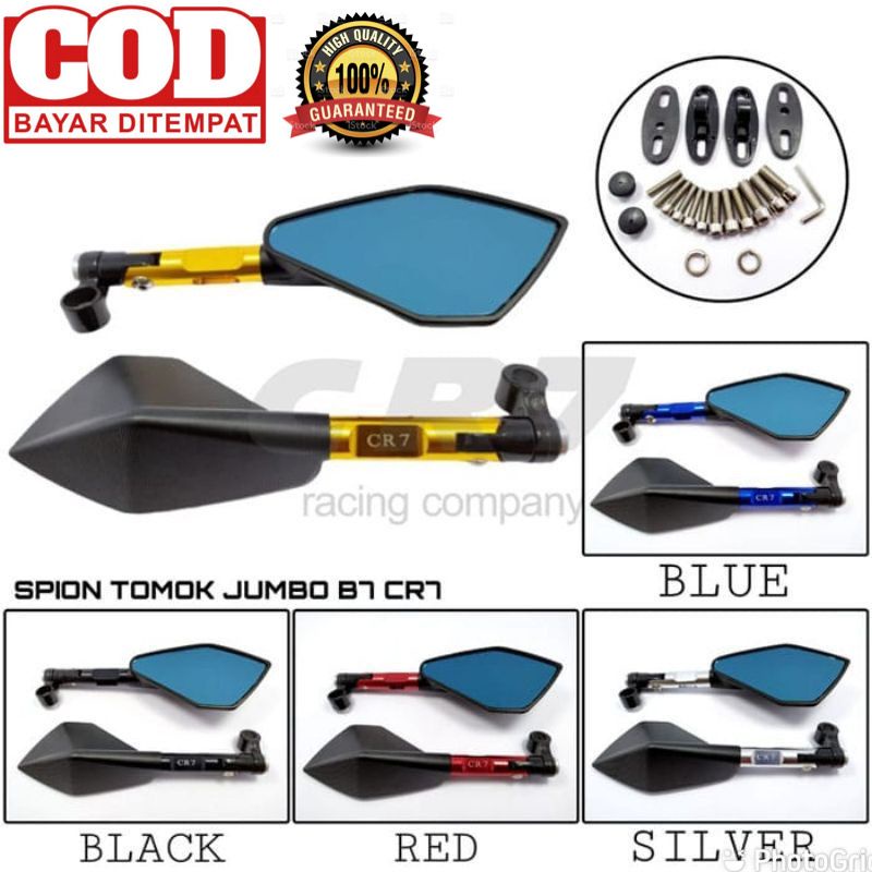 Tomok V5 JUMBO & V2 FULL CNC MIRRORS RIZOMA UNIVERSAL MODEL | Shopee ...