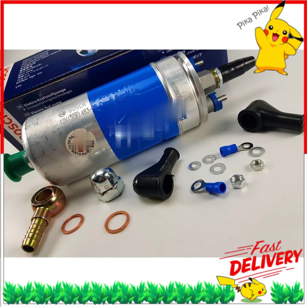 BOSCH Genuine FUEL PUMP (big) MERCEDES BENZ W123,W124,W126,W201,190E