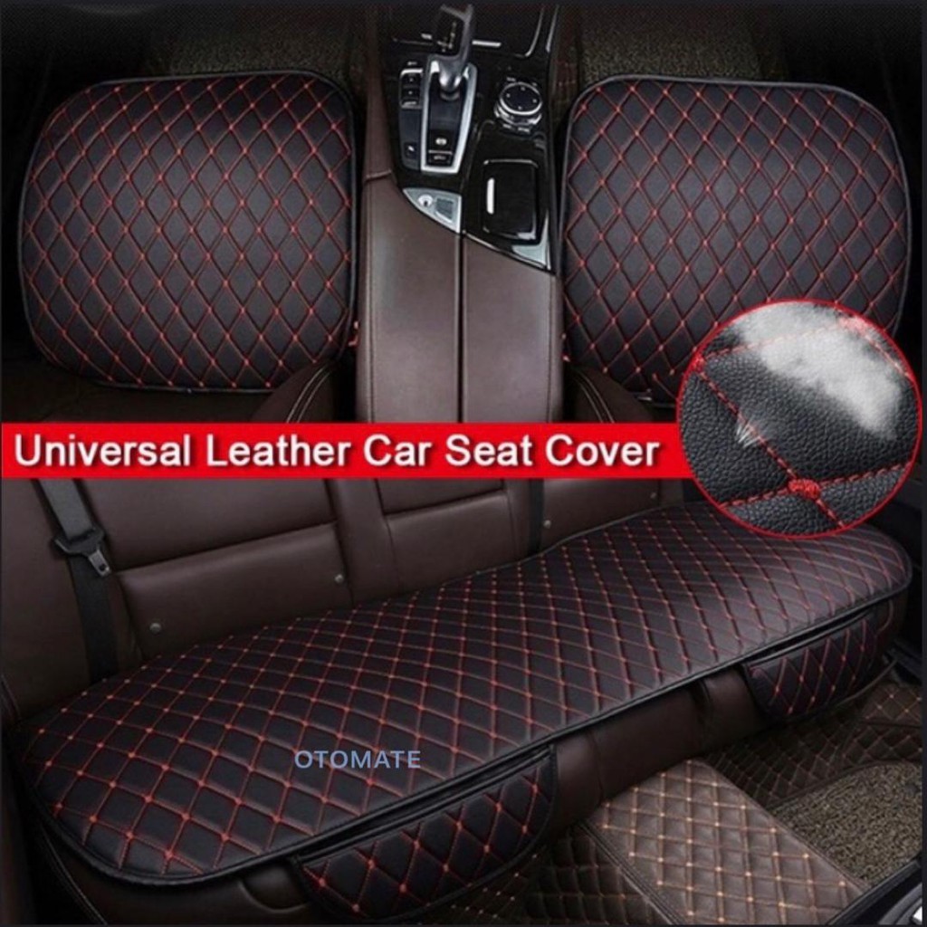 🔥Ready Stock🔥LEATHER SEAT DAD Style Soft Cushion Seat Cover Pad Kusen ...