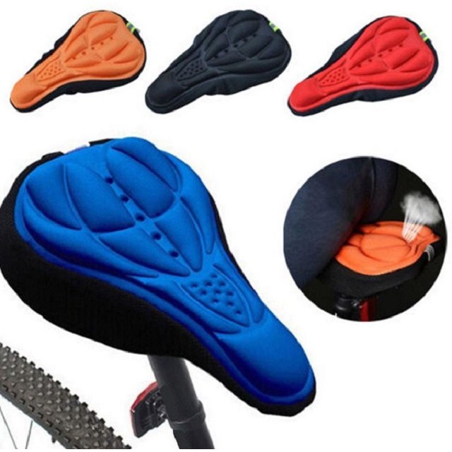 3D GEL Bicycle Saddle Cover Men Women MTB Road Cycle selle velo route coprisella  bici asiento