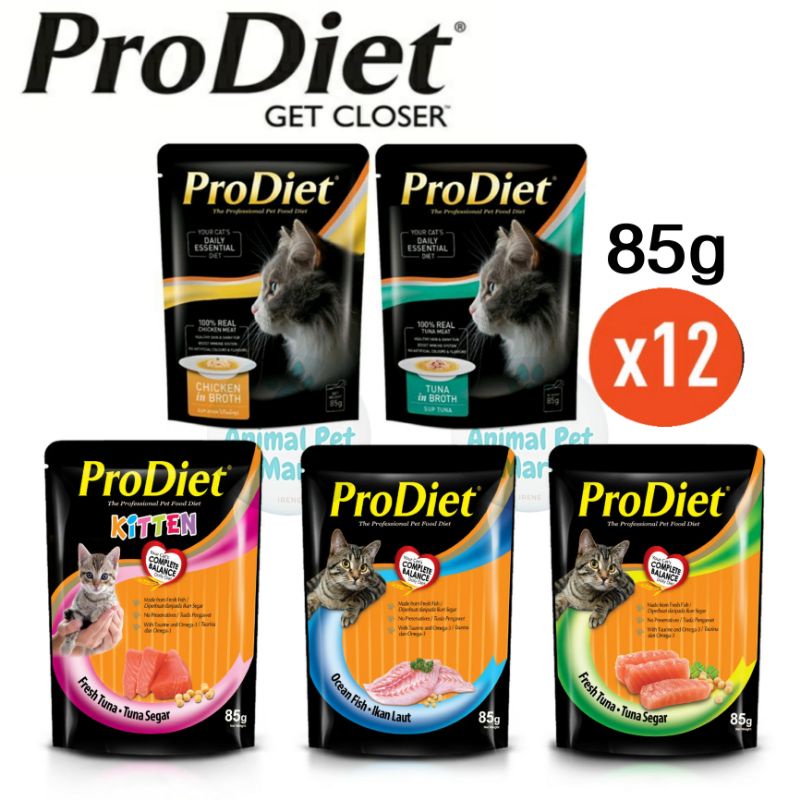 Makanan kucing 2024 pro diet