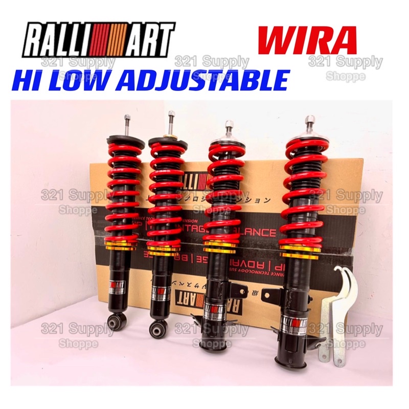 RALLIART WIRA WAJA GEN2 PERSONA EVO3 SATRIA PUTRA GSR LANCER ADJUSTABLE ...