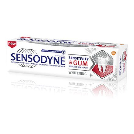 SENSODYNE SENSITIVE & GUM WHITENING 100G | Shopee Malaysia