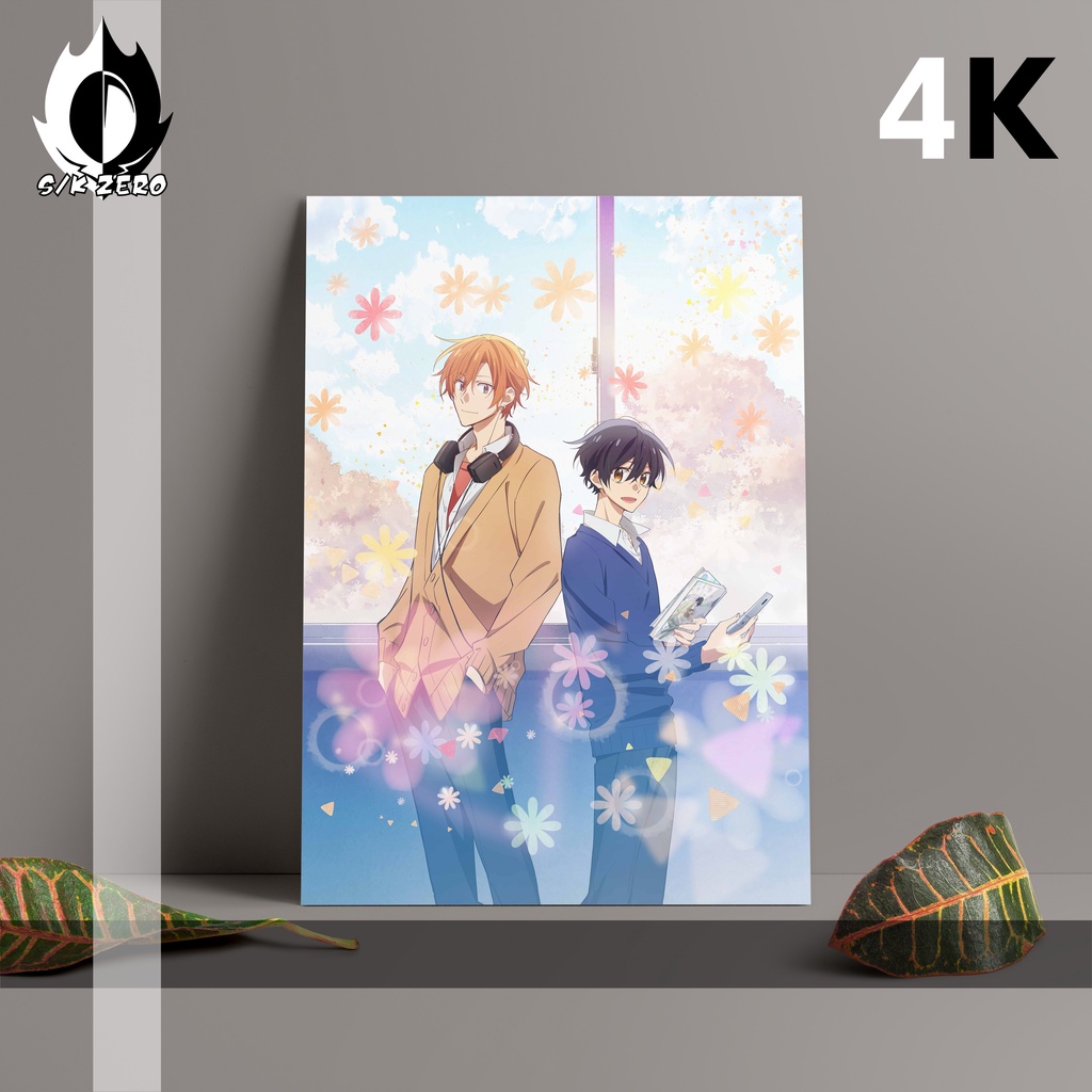 The Most Complete Anime A3 Poster size Sasaki and Miyano (4K
