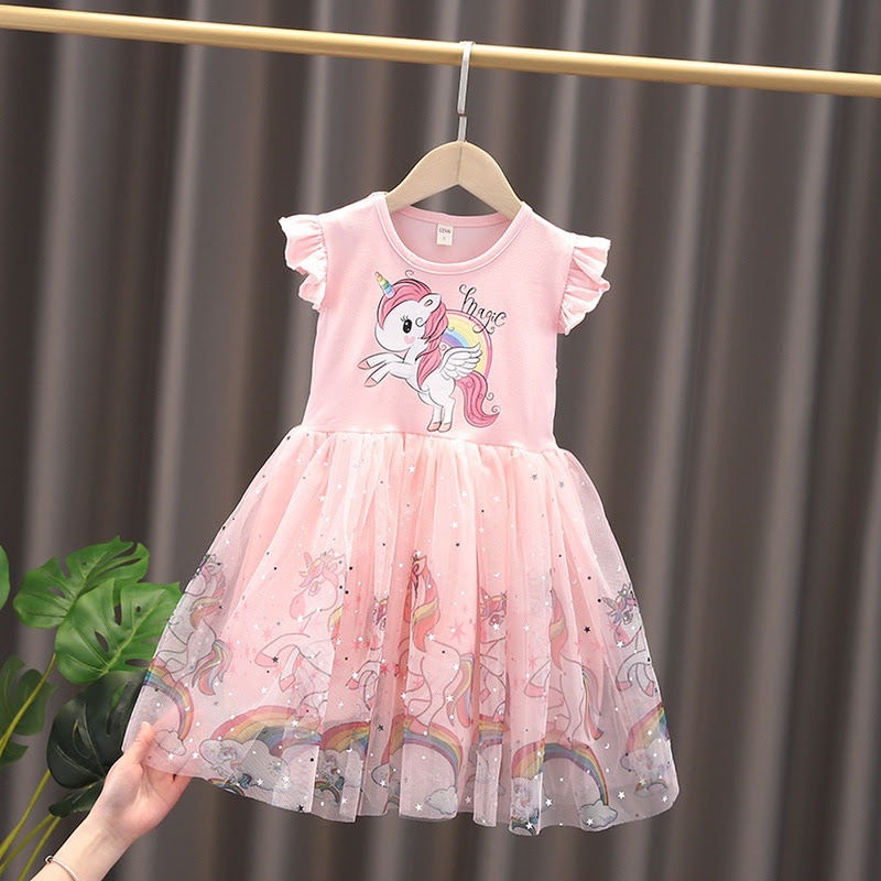 READY TO SHIP Unicorn Rainbow Dress Tutu Dress Unicorn deals Tulle Dress .