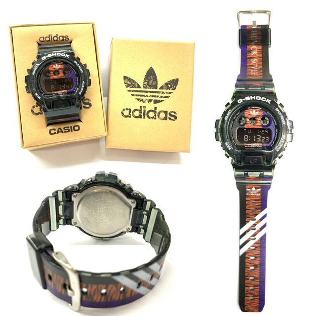 G Shock DW6900 Adidas Black Scale AAA Shopee Malaysia