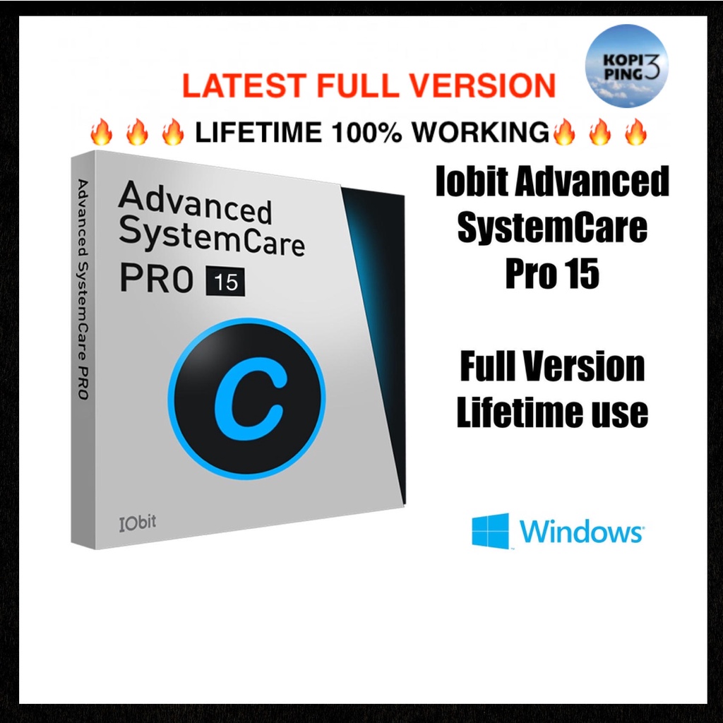 IObit Advanced SystemCare Pro 15.2 For windows 64bit (Latest MAR 2022 ...