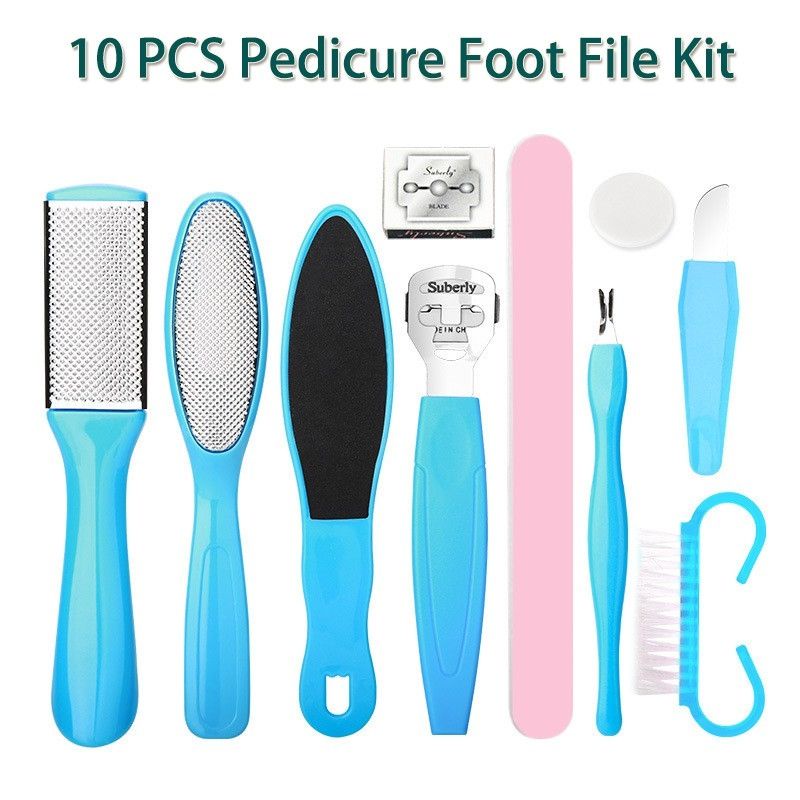 1pc Professional Foot Files, Double-Sided Callus Remover Foot Rasp, Pedicure  Foot Scrubber For Wet Dry Feet, Foot Grater With Handle For Smooth Feet  Home Spa