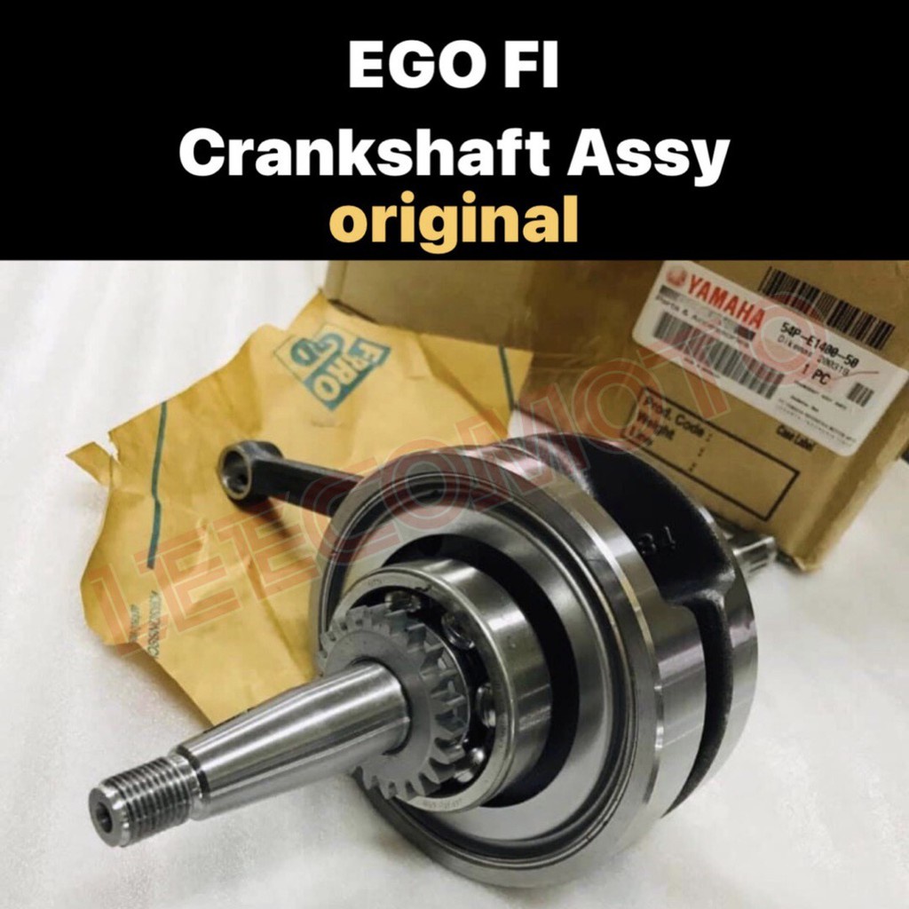 (100 ORIGINAL) YAMAHA EGOS FI CRANKSHAFT ASSY CRANK SHAFT EGOSFI EGO
