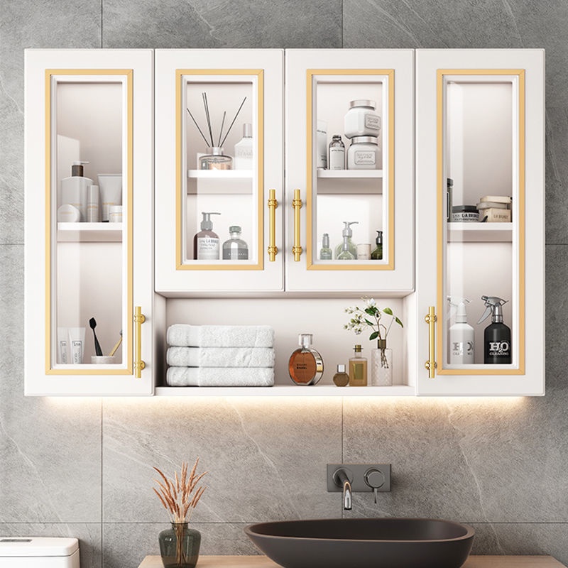 thumbnail image 2 of VidaXL Hanging Wall Cabinet – 50cm Wide, 60cm High, 31cm Deep, 1-Door Modern Floating Cabinet 2 of 6