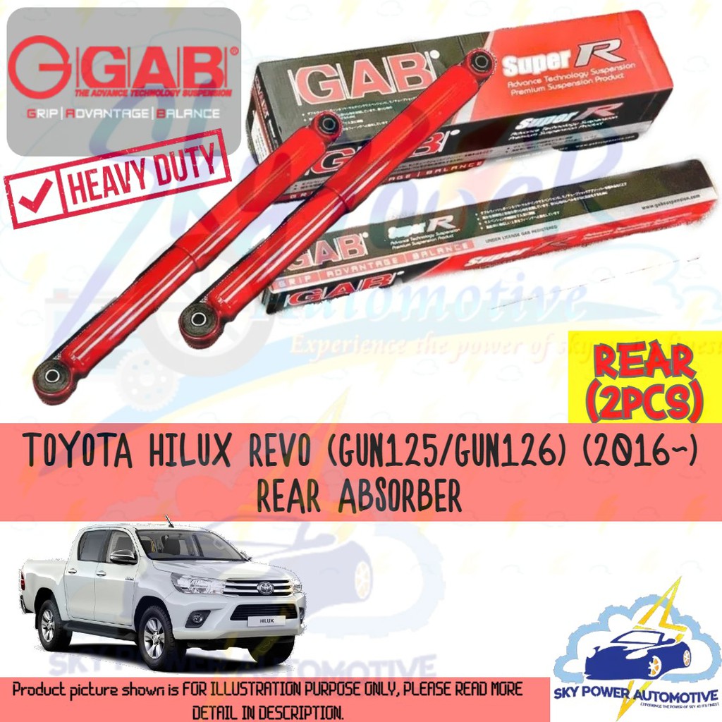 TOYOTA HILUX REVO (GUN125/GUN126) (2016~) GAB SUPER R SPORT PREMIUM ...