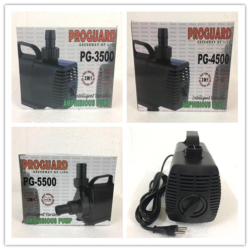 PROGUARD PG3500 PG4500 PG5500 2 IN 1 AMPHIBIOUS WATER PUMP AQUARIUM ...