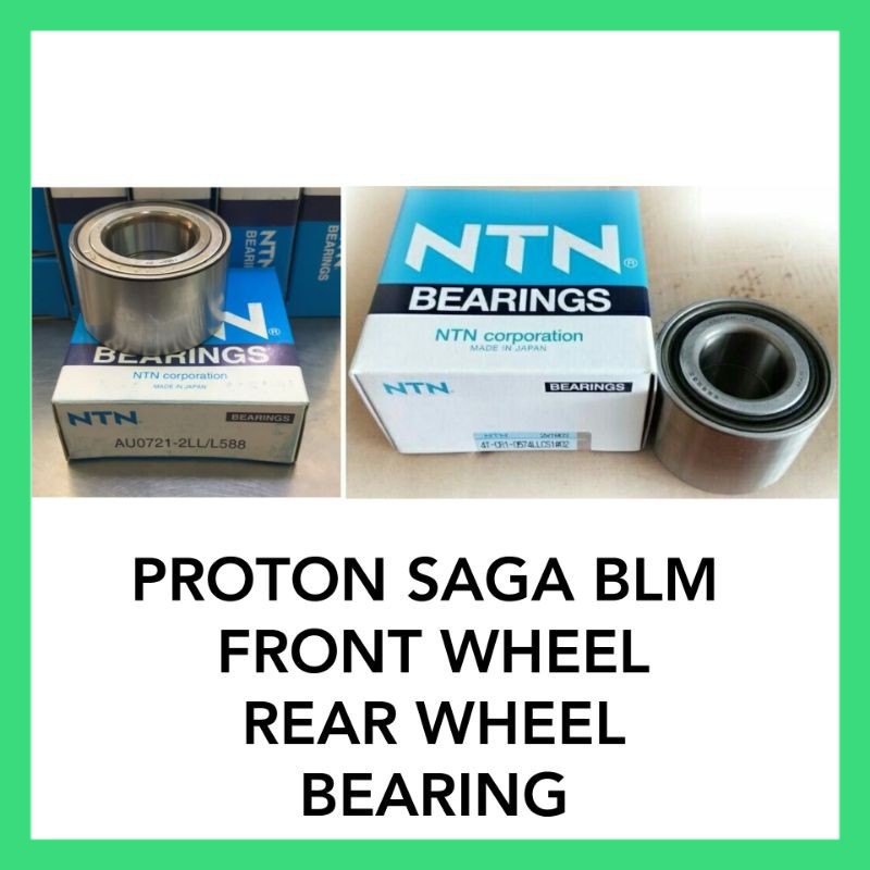 NTN PROTON SAGA BLM FRONT REAR WHEEL BEARING | Shopee Malaysia