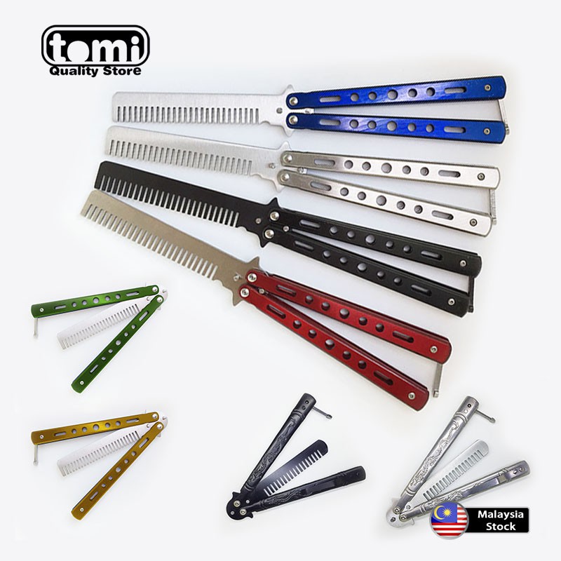 Malaysia Stock Cool Balisong Multifunctional Folding Training