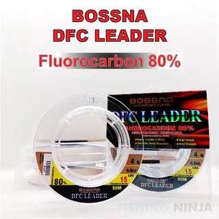 Bossna DFC Leader 80% Fluorocarbon - Leader Fishing Line Tangsi