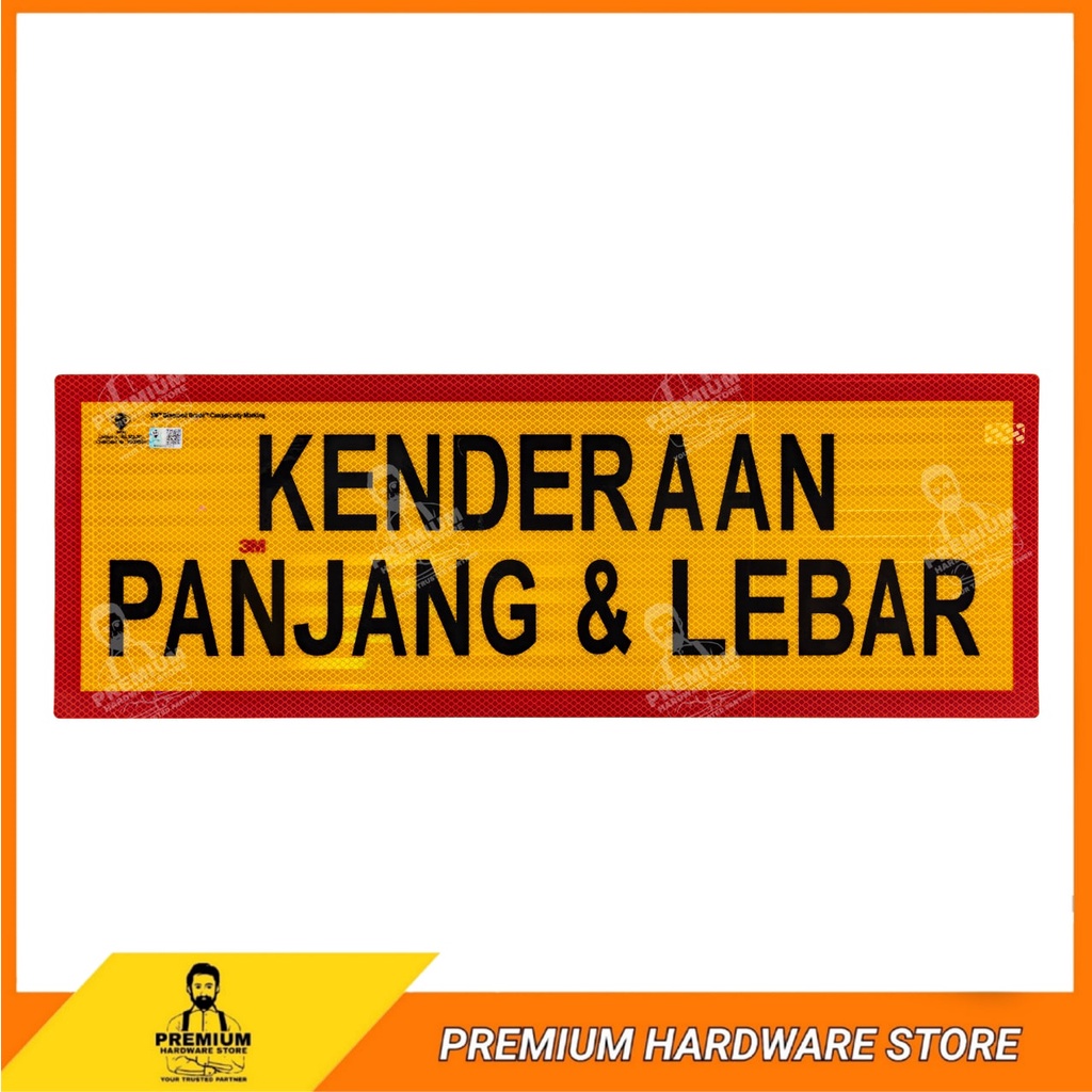 3M Sirim Certified Diamond Grade Kenderaan Panjang & Lebar Lorry
