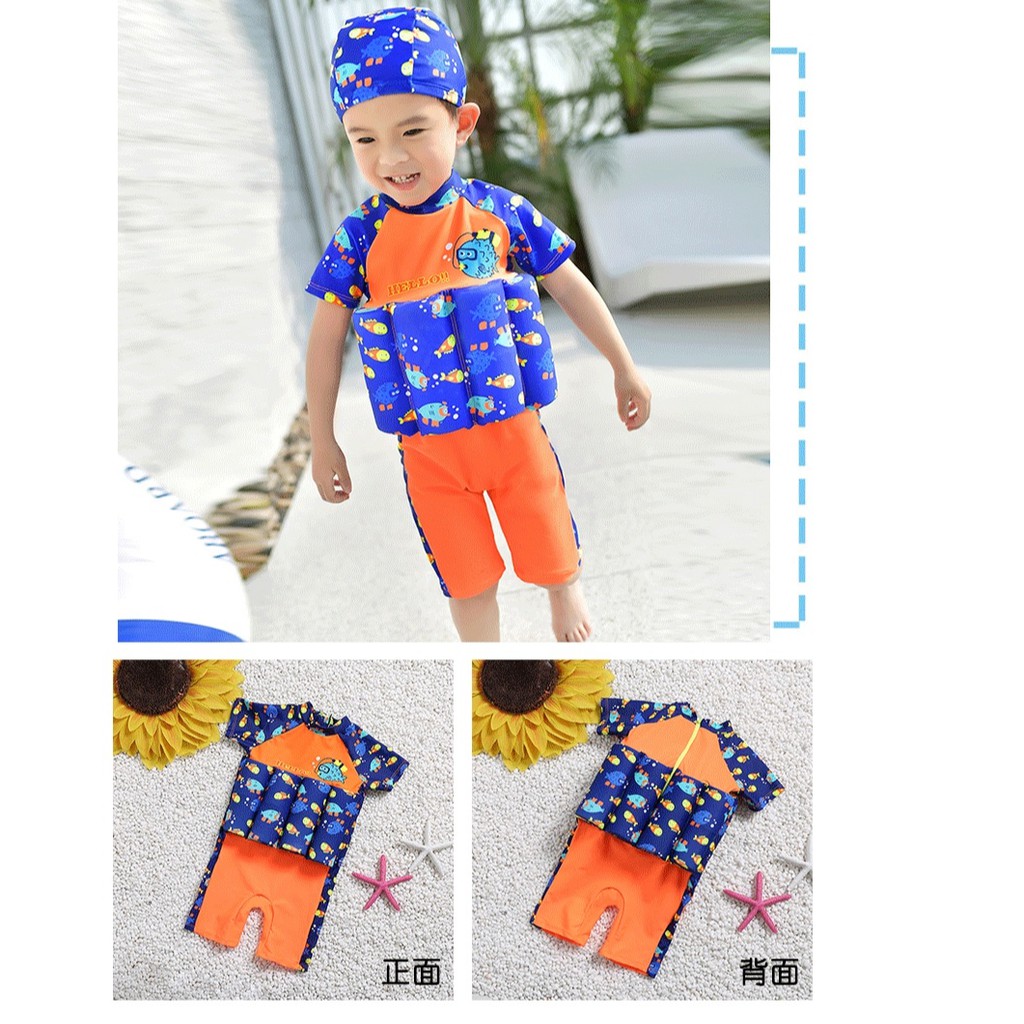 F9 Boy buoyancy swimsuit boy baju pelampung baju renang budak lelaki ...