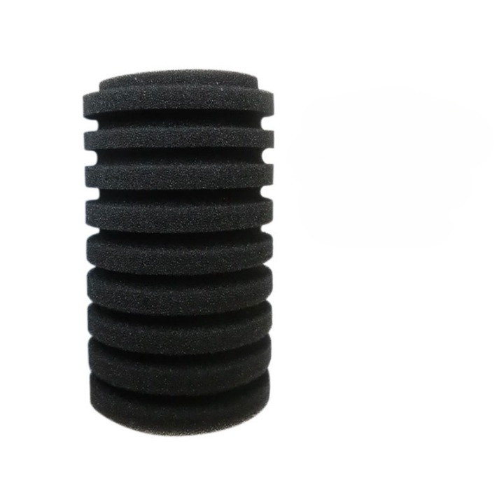 Aquarium Luftpumpe Doppelkopf Bio-Schwammfilter QS-200A – Mit Saugnapf