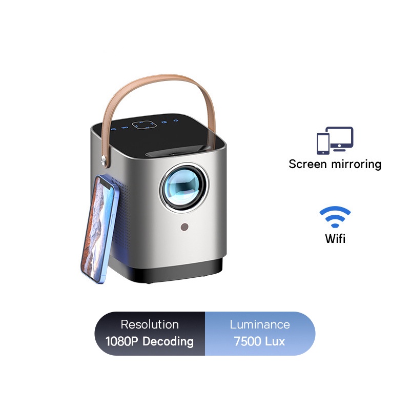 TOPTRO TR23 Projector Portable 5G WIFI Bluetooth Projector, 52% OFF