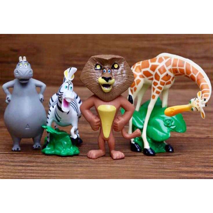 Madagascar Figurines Set (Ready Stock) | Shopee Malaysia