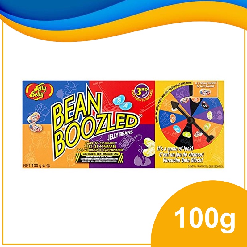 Jelly Belly Bean Boozled Spinner Wheel Game Box 100g (Exp19 OCTOBER