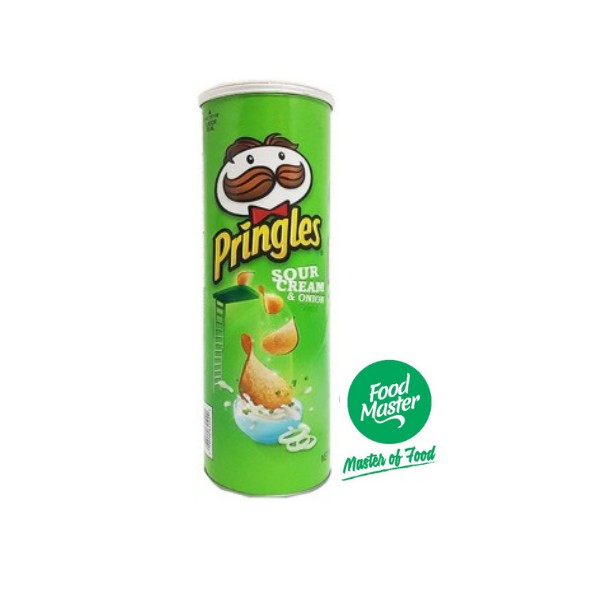 Pringles Potato Chips - Sour Cream & Onion Flavour @ 107g ( Free ...