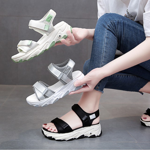 **HOT ITEMS** Sport Women Sandal Thick Sole Sandals Comfortable Xes ...