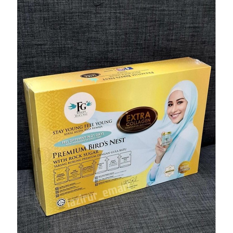 FG WALET Limited Gold Edition Premium Bird's Nest with Extra Collagen