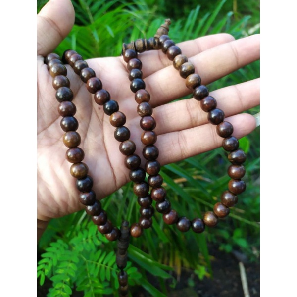 Agarwood tasbih 6mm tasbih 99 Points Grade A++Original Aloe Vera ...