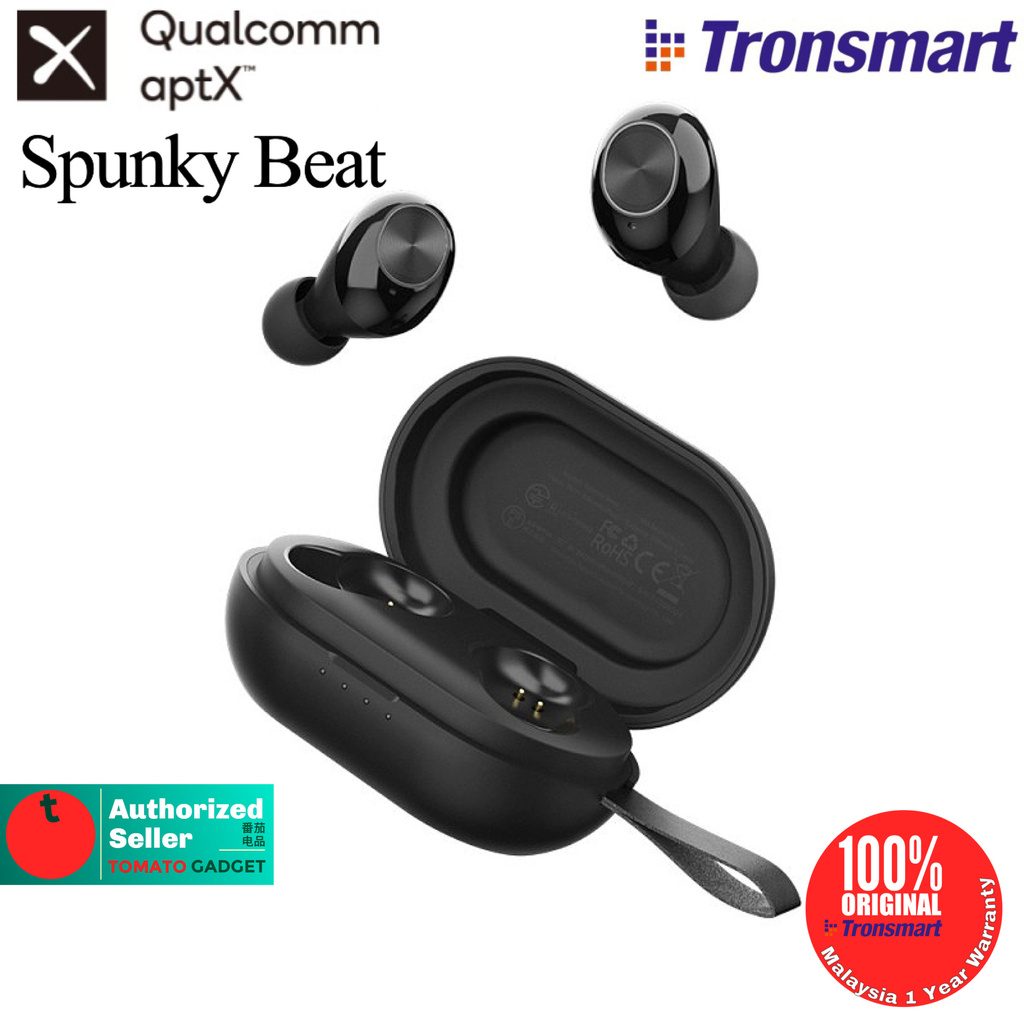 Tronsmart Wireless Earbuds Spunky Beat True Wireless Bluetooth Earbuds Support App Equalizer Shopee Malaysia
