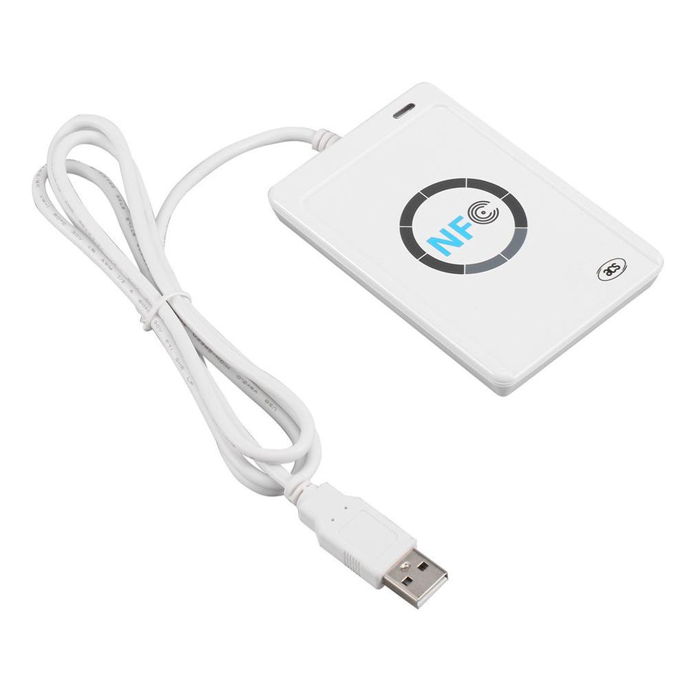 NFC RFID Smart Card Clone Tag USB Cable NFC Card Reader With 5 Pcs M1 ...