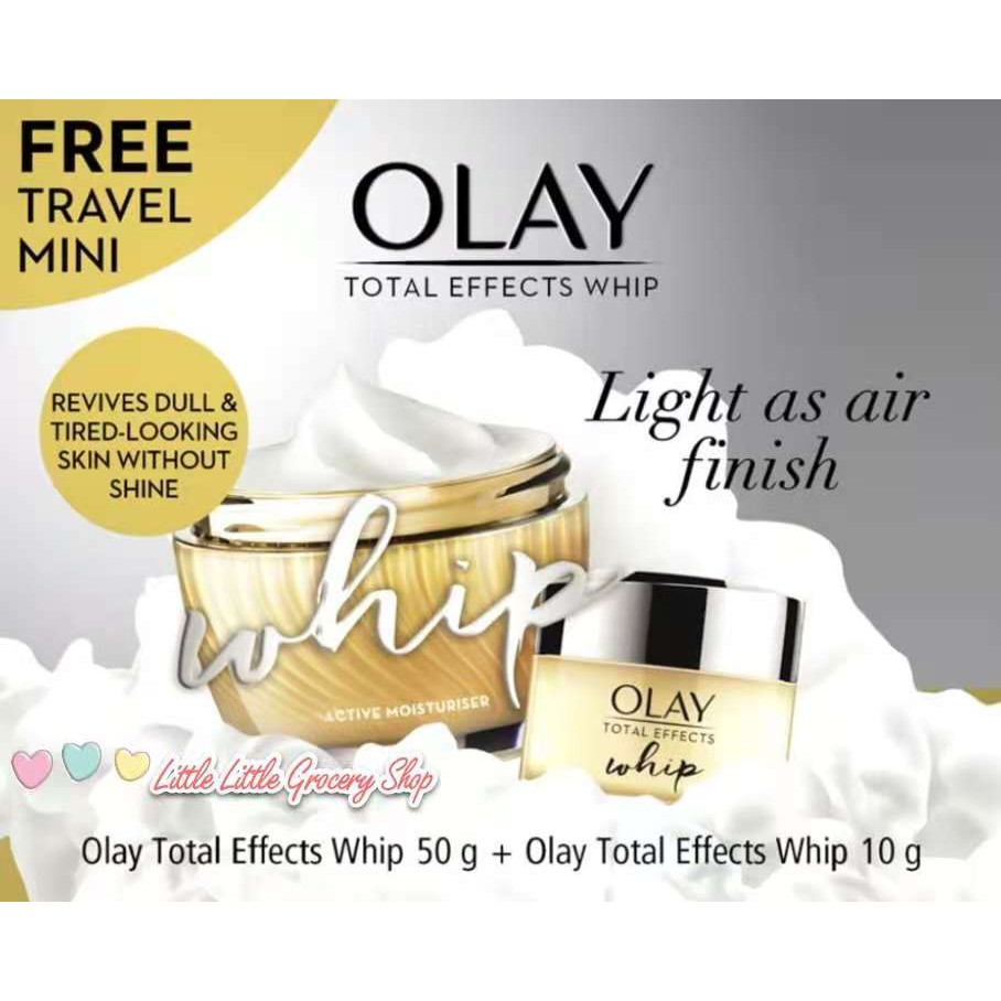 Olay total deals effects whip