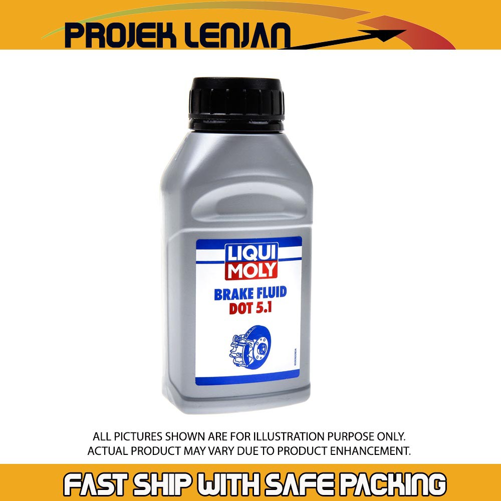 Liqui Moly Brake Fluid Dot 5.1 (250ml) Shopee Malaysia