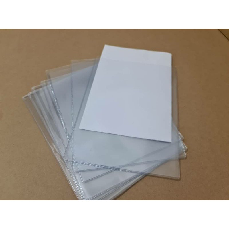 Clear Folder Documents Holder PVC A5 L U C Shape | Shopee Malaysia