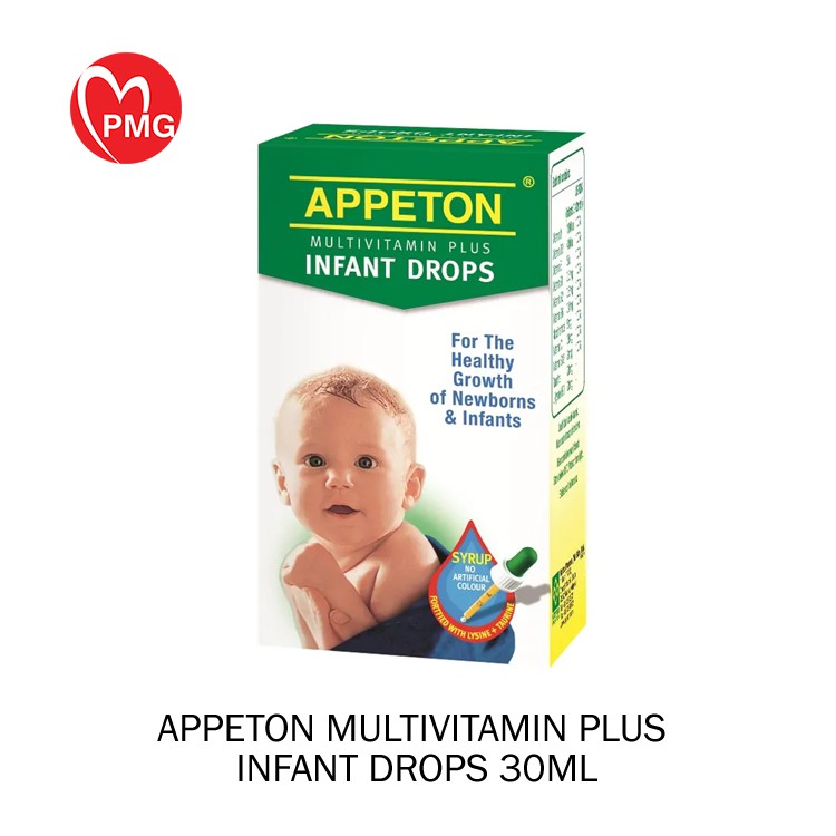 [PMG PHARMACY] Appeton Multivitamin Infant Drops 30ml (New Packaging ...