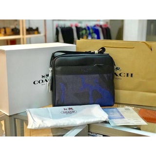 Coach camo clearance sling bag