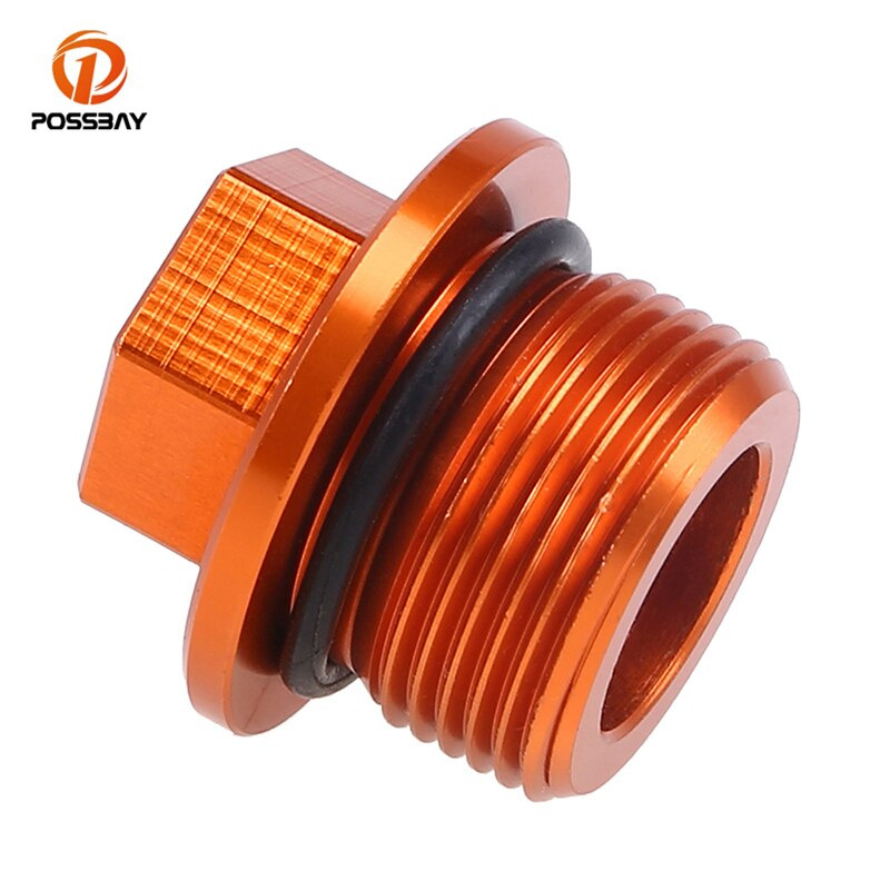 Aluminum Motorcycle Engine Oil Drain Plug Screw Bolts CNC Oil Drain